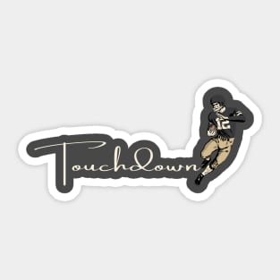 Touchdown Saints! Sticker